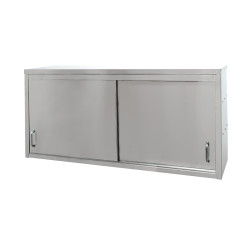 MED 304 Stainless Steel Sliding Door Wall Cupboard