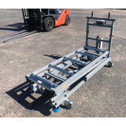 Electric Front Loading Mortuary Trolley with Weight Scale