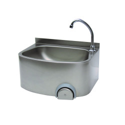 Stainless Steel Knee Operated Hand Wash Basin