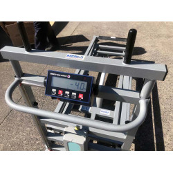 Electric Front Loading Mortuary Trolley with Weight Scale